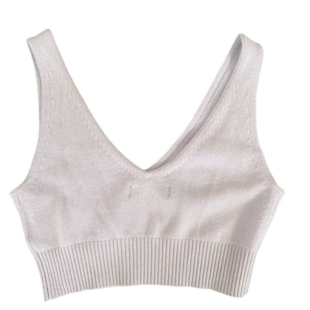 Naadam Signature Cashmere Longline Bra Top size xxsmall - Picture 6 of 11